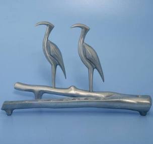 Heron Menorah