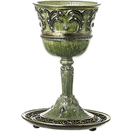 Legacy Kiddush Cup & Tray